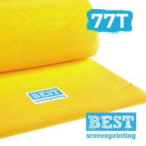 BEST Screen Printing mesh 77T yellow
